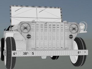 Military Jeep 3D Model