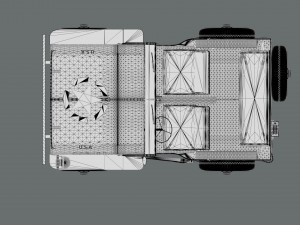 Military Jeep 3D Model