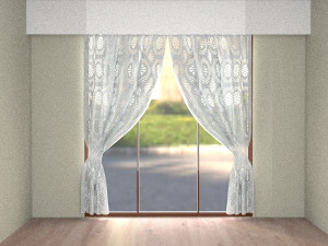Curtain 3D मॉडल