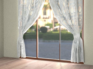 Curtain 3D मॉडल