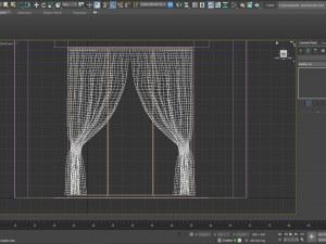 Curtain 3D मॉडल
