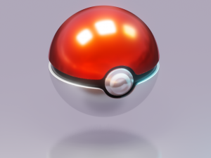 pokeball blender 3D Модель
