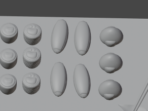japanese sushi plate blender 3D मॉडल