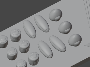 japanese sushi plate blender 3D मॉडल