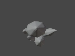 shiny crystal model blender 3D Model