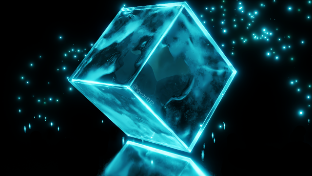 shiny cube blender 3D Model .c4d .max .obj .3ds .fbx .stl .blend 