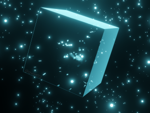 shiny cube blender 3D Model