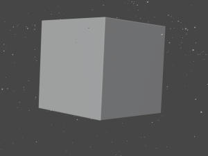 shiny cube blender 3D Model