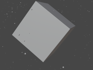 shiny cube blender 3D Model