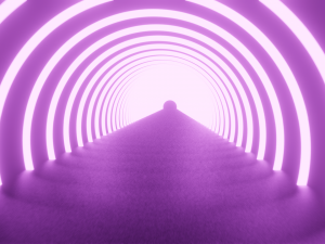 shiny tunnel animation blender 3D 模型