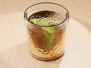 tea model blender 3D Model