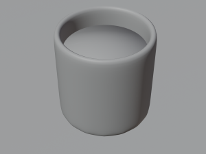 tea model blender Model 3D