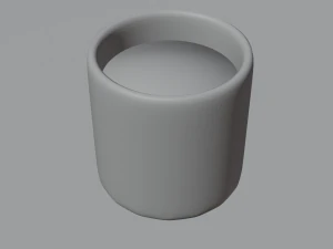 tea model blender 3D Model