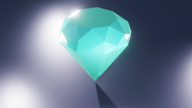 gemstone model blender 3D मॉडल .c4d .max .obj .3ds .fbx .stl .blend 