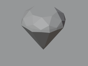 gemstone model blender 3D मॉडल