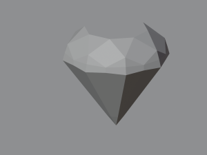 gemstone model blender 3D मॉडल