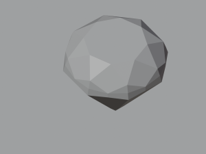 gemstone model blender 3D मॉडल