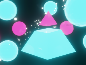 abstract geometrical animation 3D Model