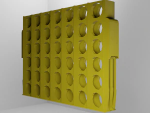 connect four set 3D Model