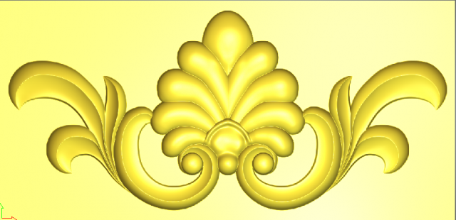 flourish 3D Модель .c4d .max .obj .3ds .fbx .stl .blend 