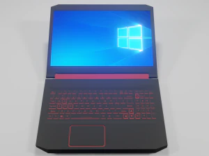 laptop acer nitro 5 3D Model