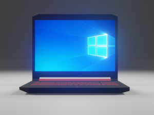 laptop acer nitro 5 3D Model