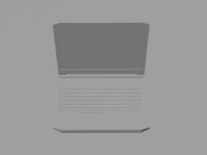 laptop acer nitro 5 3D Model