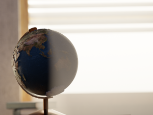 class room 3D Model