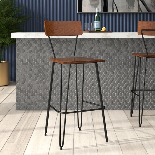 Bar Stool 3D Model .c4d .max .obj .3ds .fbx .stl .blend 