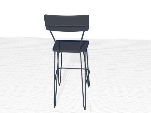 Bar Stool 3D Model
