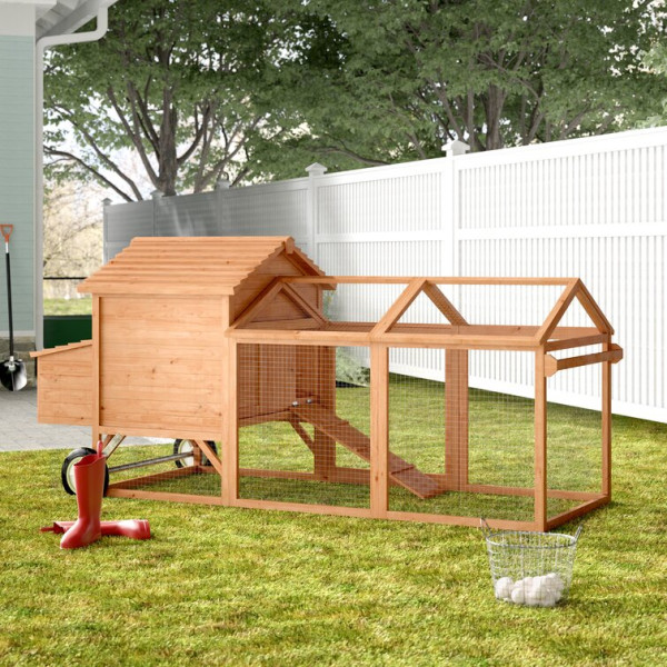 Bayer Feet Chicken Coop - Chicken Run Model 3D .c4d .max .obj .3ds .fbx .stl .blend