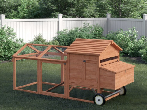 Bayer Feet Chicken Coop - Chicken Run Model 3D