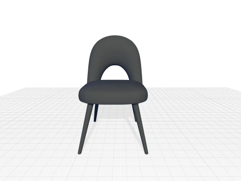 Brutus Diner Chair 3D Model