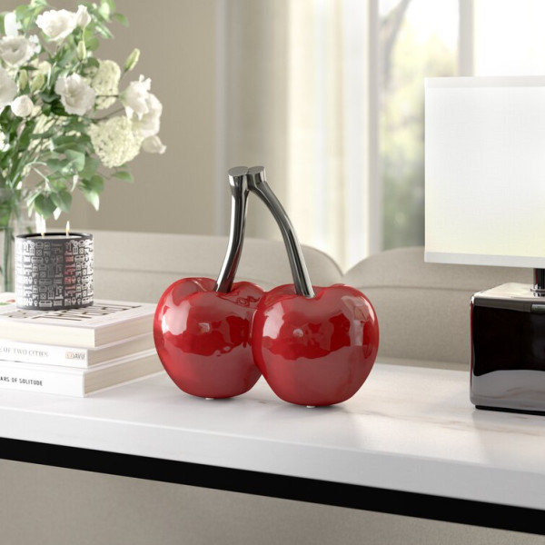Art Cherries Decoration Peralta Sculpture 3D Model .c4d .max .obj .3ds .fbx .stl .blend 