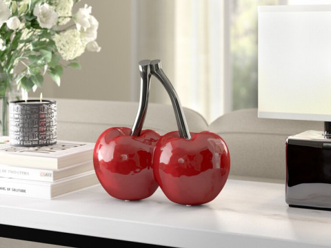 Art Cherries Decoration Peralta Sculpture 3D Модель