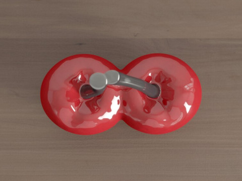 Art Cherries Decoration Peralta Sculpture 3D Model