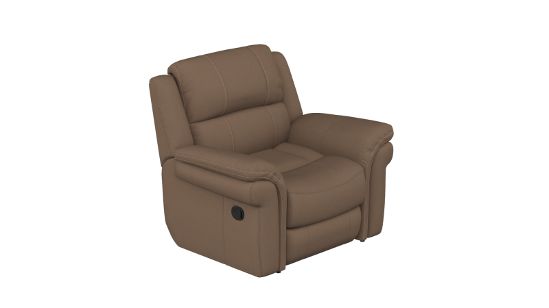 Arles Wide Faux Leather Standard Recliner - 5 Colour Model 3D .c4d .max .obj .3ds .fbx .stl .blend