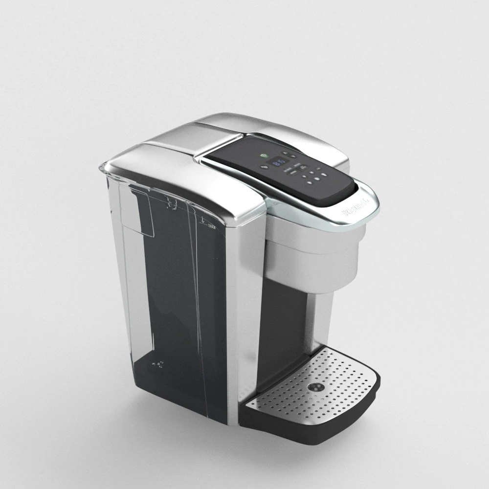 Coffee Maker 3D Model .c4d .max .obj .3ds .fbx .stl .blend 