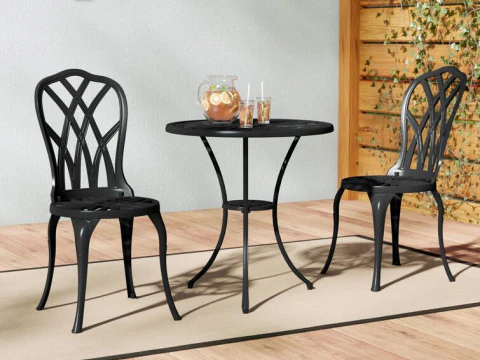 Karns Round Long Bistro Set 3D Model