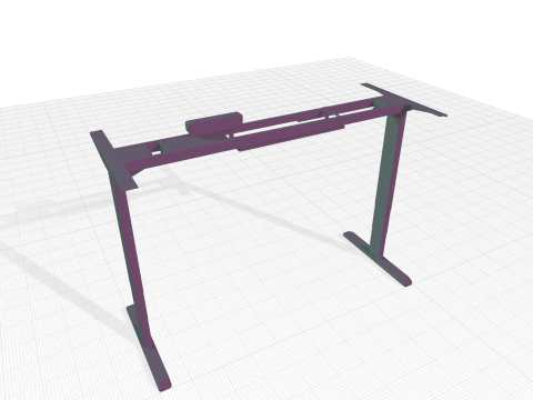 Karns Round Long Bistro Set 3D Модель