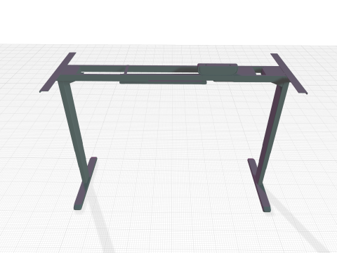 Karns Round Long Bistro Set 3D Модель