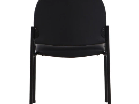 Bentonville Stackable Vinyl Seat Waiting Room Chair 3D Model