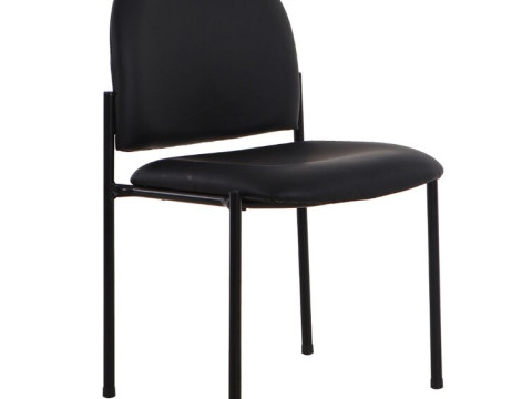 Bentonville Stackable Vinyl Seat Waiting Room Chair 3D मॉडल