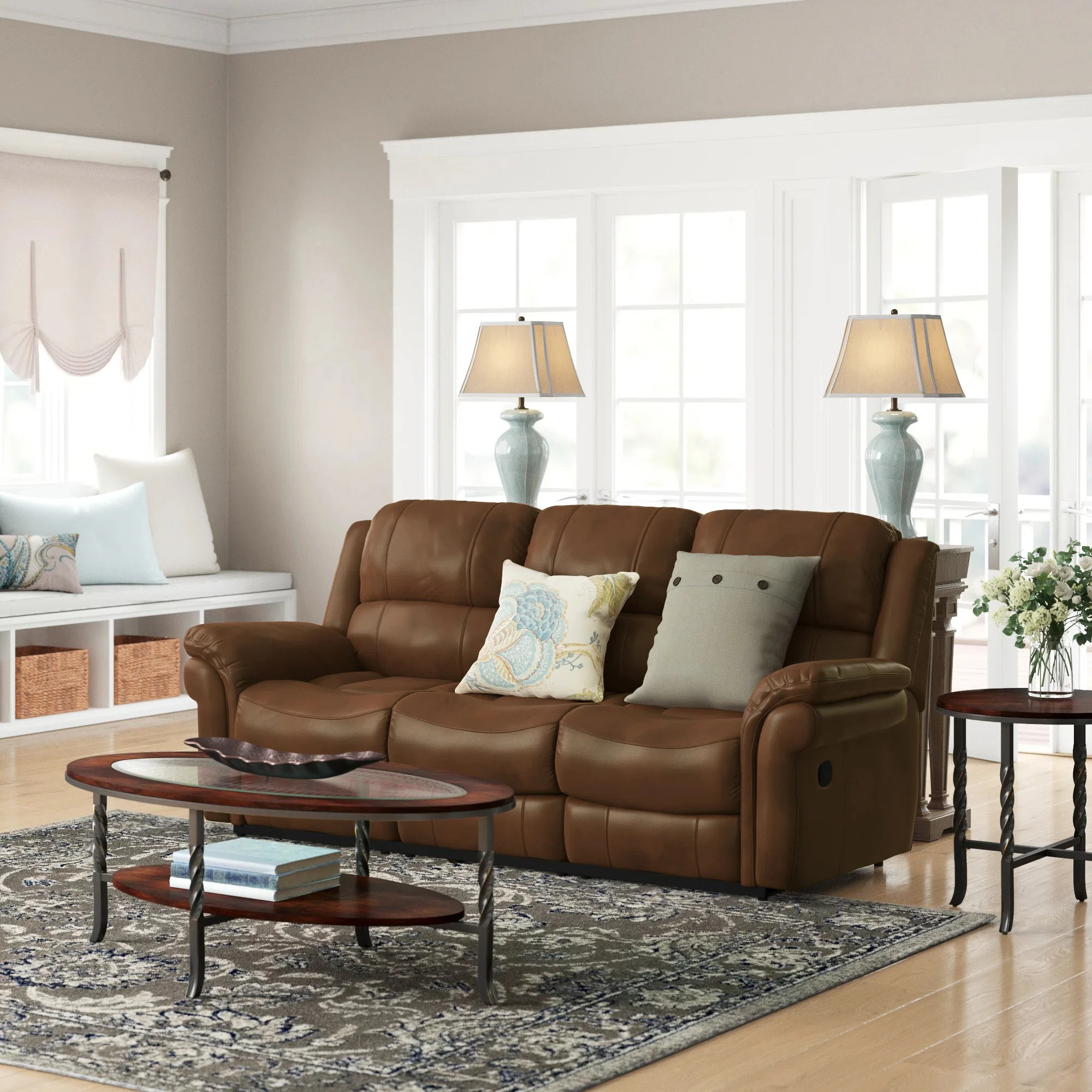 Arles Reclining Sofa - 3 Colour 3D Model .c4d .max .obj .3ds .fbx .stl .blend 