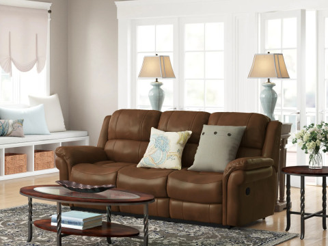Arles Reclining Sofa - 3 Colour Modèle 3D