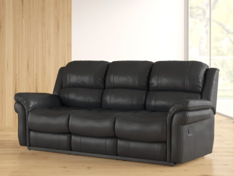 Arles Reclining Sofa - 3 Colour 3D Model