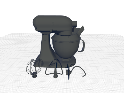 Artisan Series Stand Mixer 3D 模型