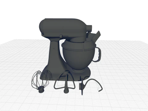 Artisan Series Stand Mixer 3D Model