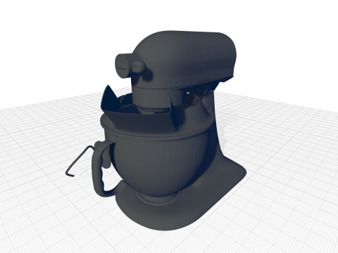 Artisan Series Stand Mixer 3D 模型
