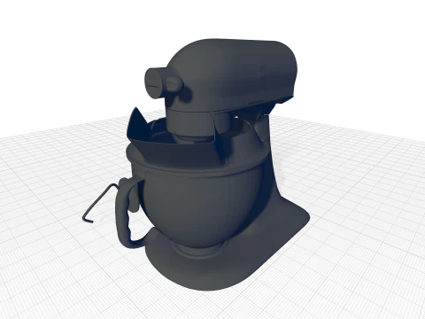Artisan Series Stand Mixer 3D Model